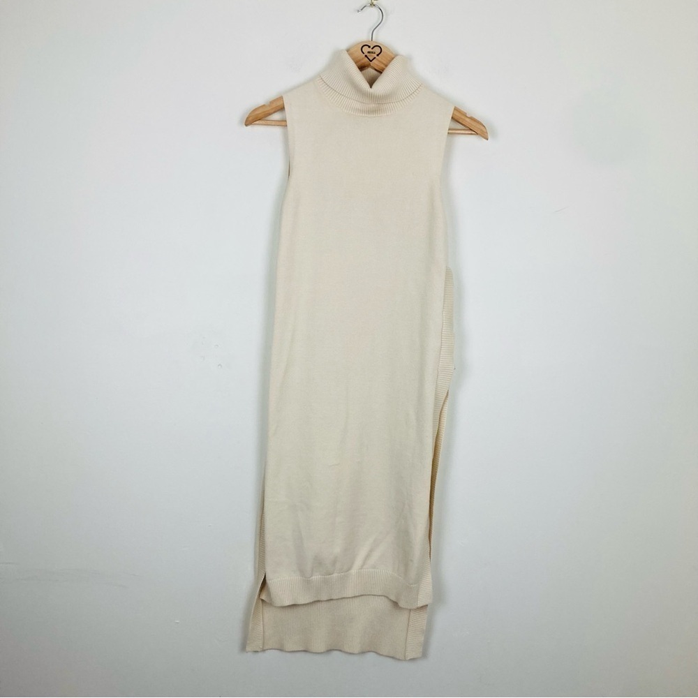Anthropologie La Fee Verte cream colored open side maxi sweater. Size XS - Picture 3 of 6